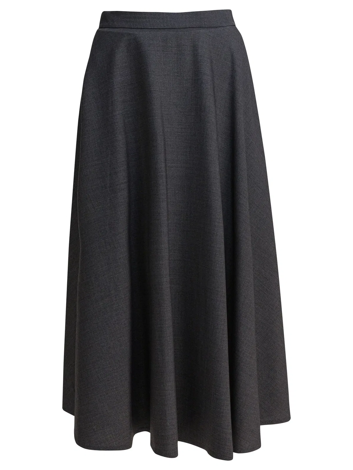 Grey Elastane Skirt