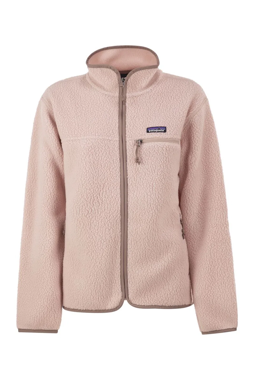 Retro Pile - Jacket In Recycled Polyester Fleece