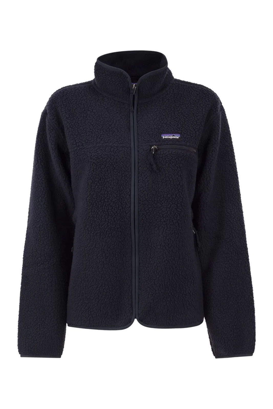 Retro Pile - Jacket In Recycled Polyester Fleece