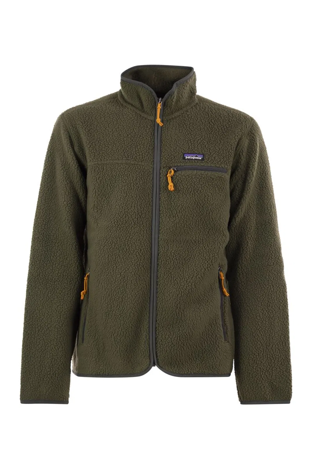 Retro Pile - Jacket In Recycled Polyester Fleece