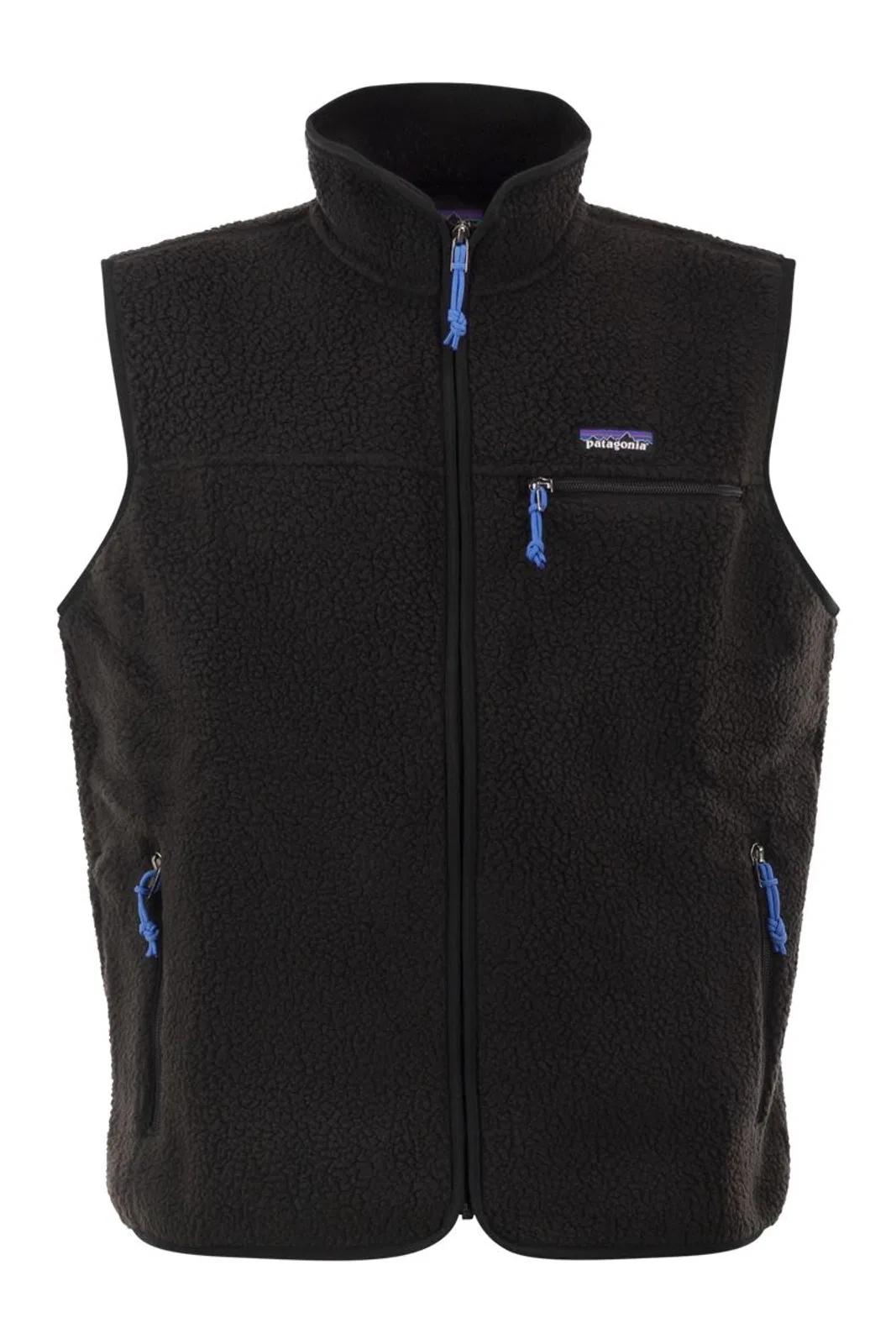Retro Pile - Vest In Recycled Polyester Fleece