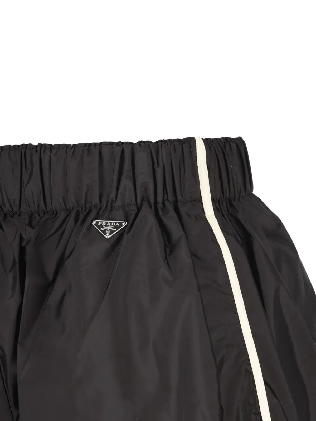 Prada Shorts Re-nylon In Gray