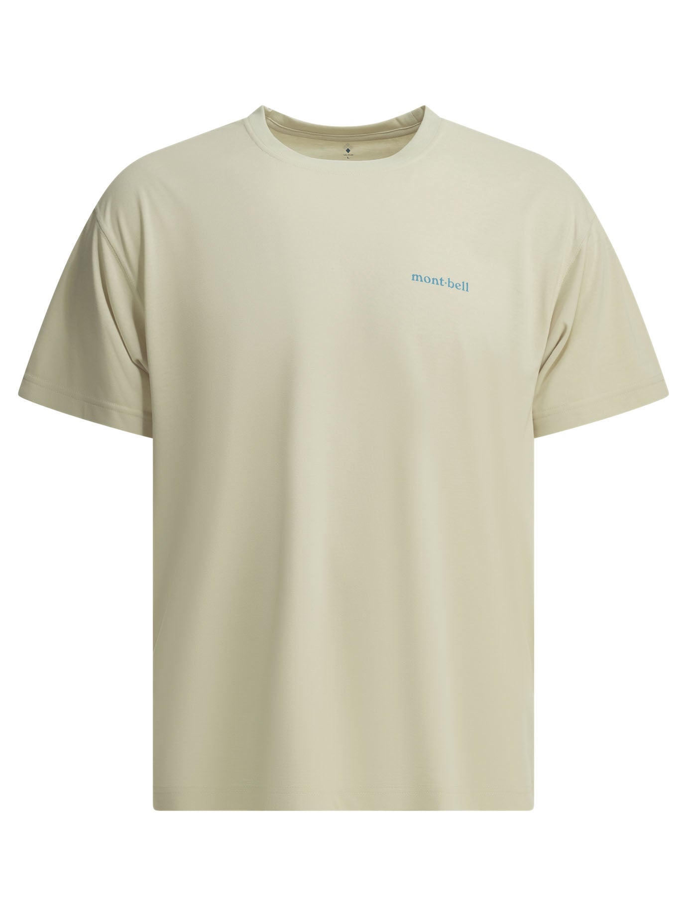 Beige Polyester T-Shirt