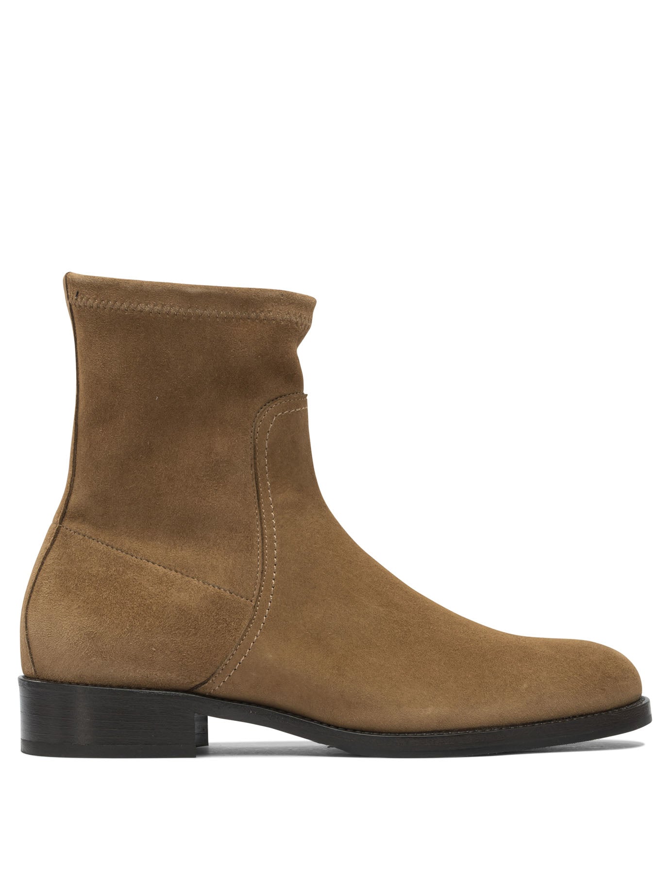 Brown Leather Ankle Boots