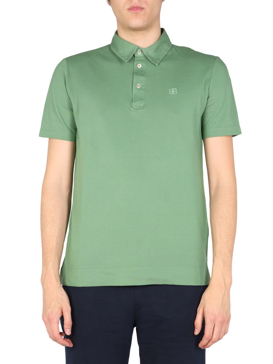 Polo With Logo Embroidery