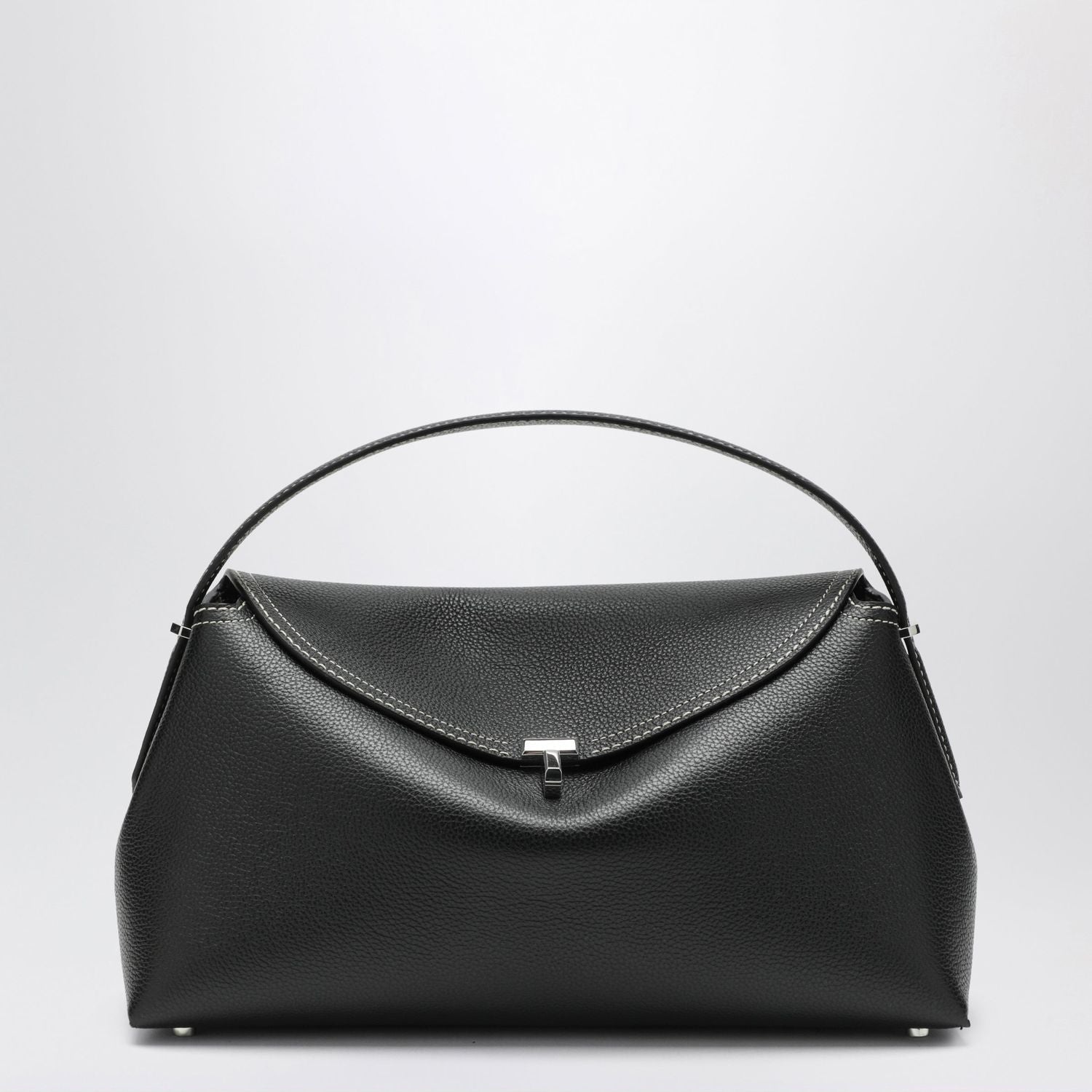 Everyday Bag In Black Grained Leather