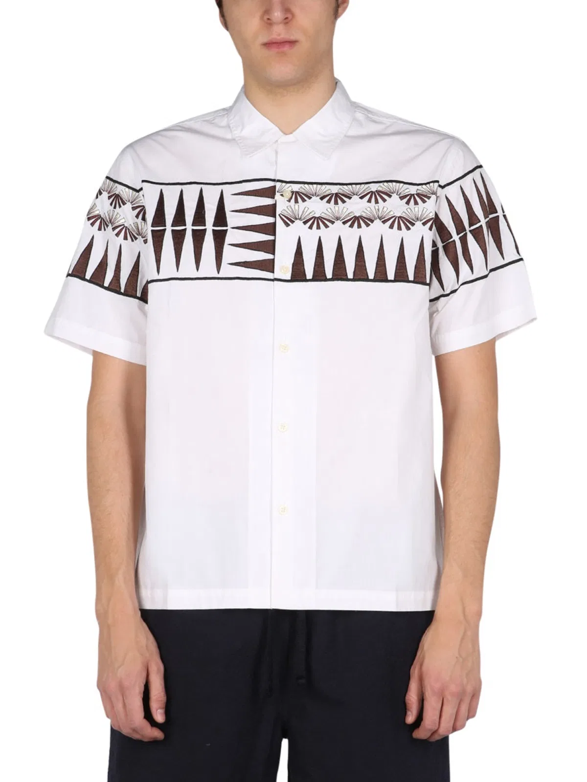 Shirt With Embroidery
