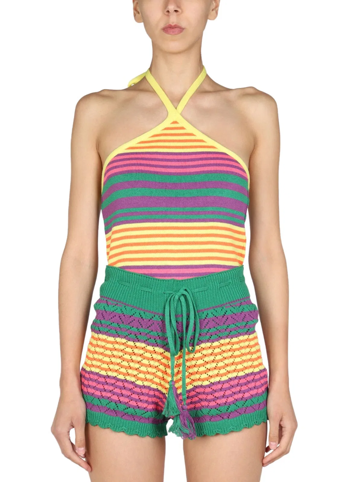 Striped Pattern Top