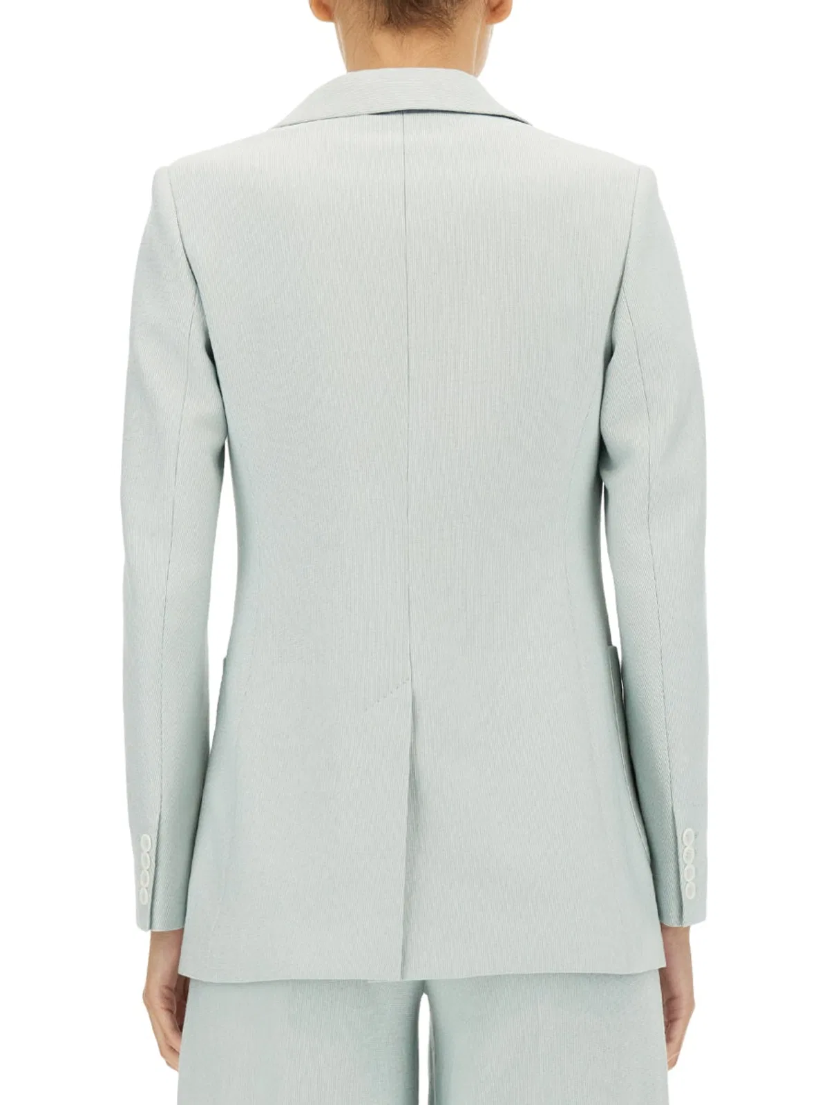 Max Mara "fox" Jacket In Blue