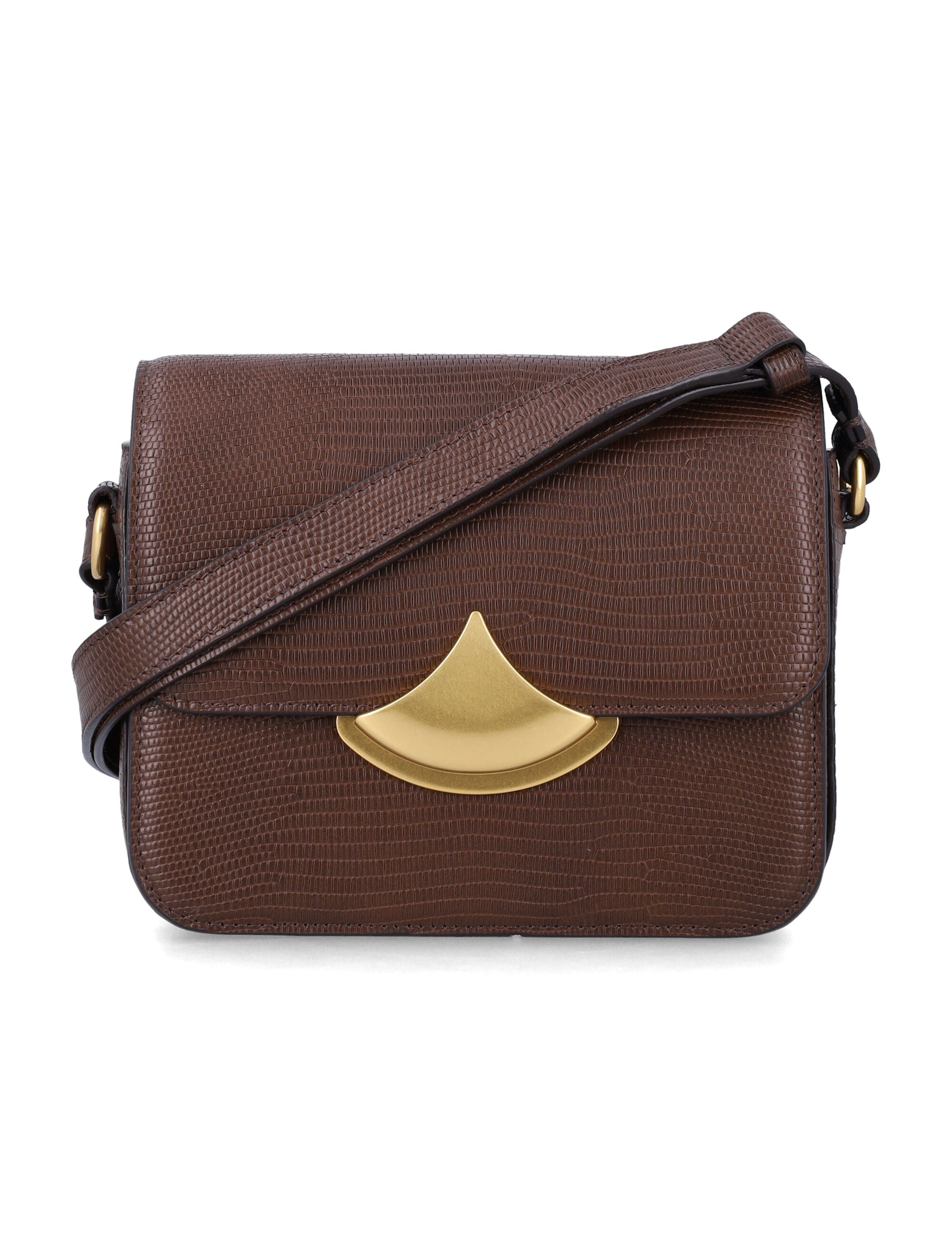 Sessùn Diviluz Lizard-Print Small Leather Bag