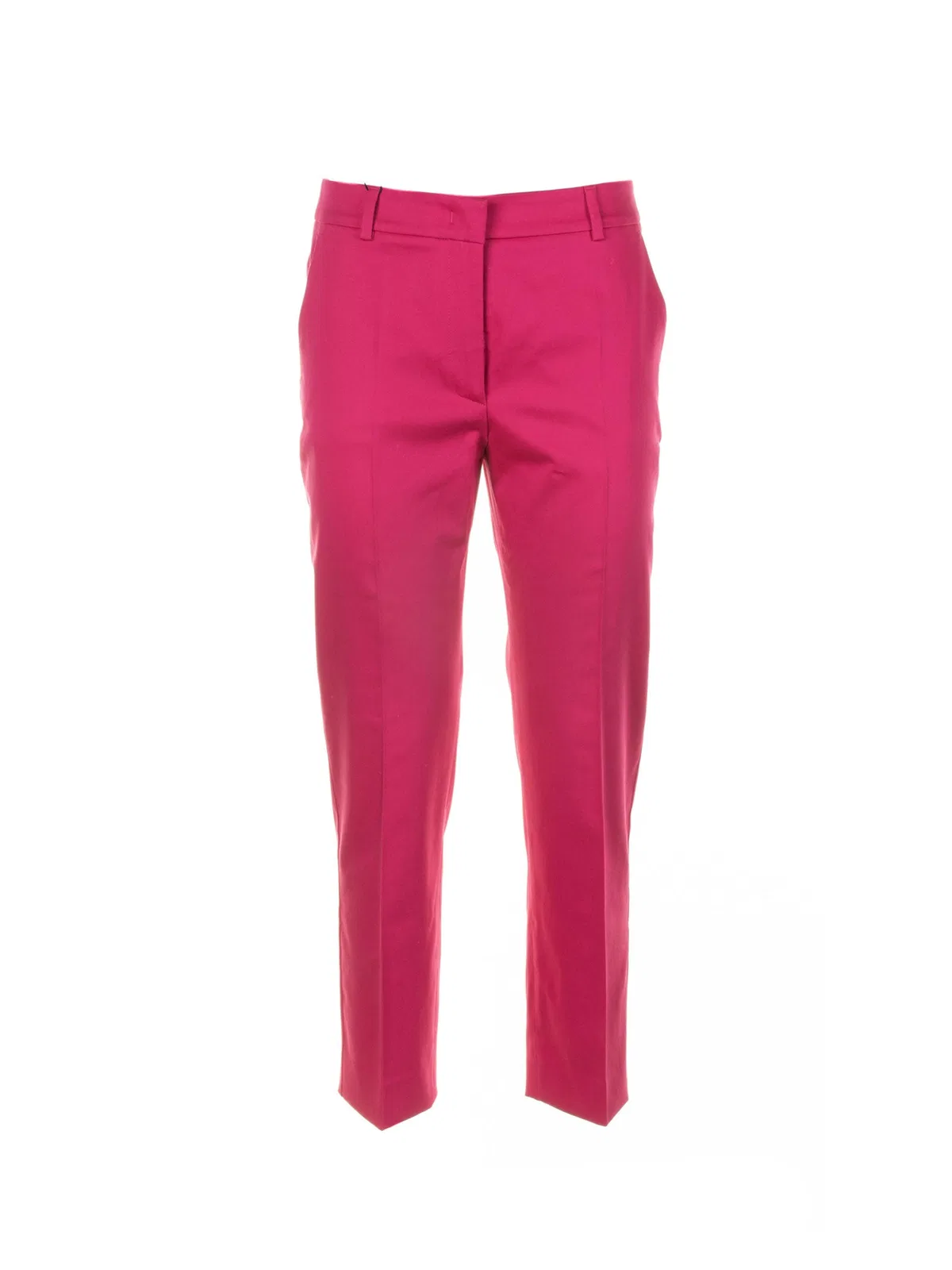 Fuchsia Cotton Trousers
