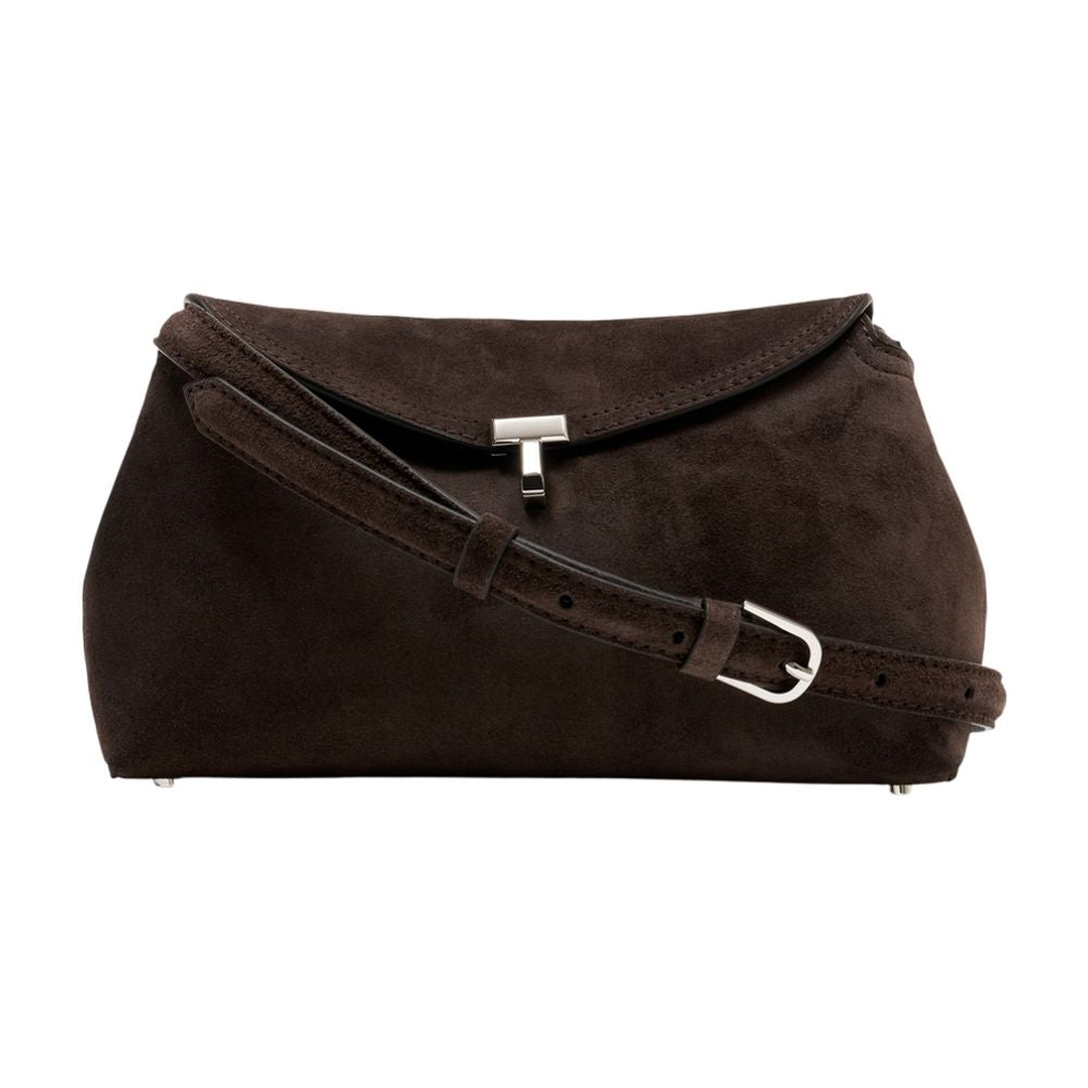 T-Lock Clutch -  - Leather - Brown