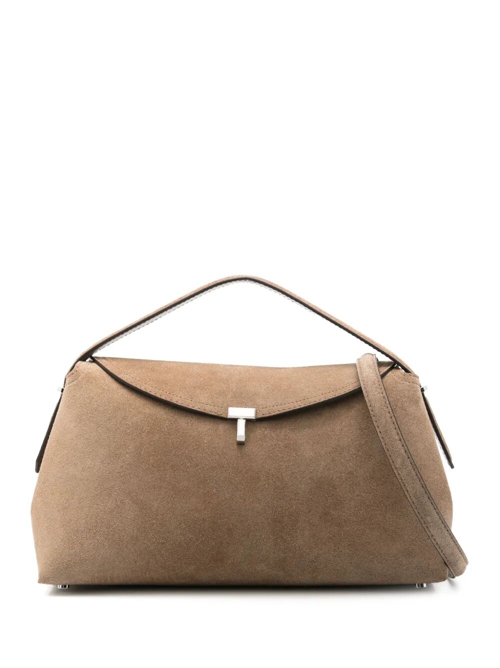 T-Lock Top Handle Purse -  - Leather - Brown