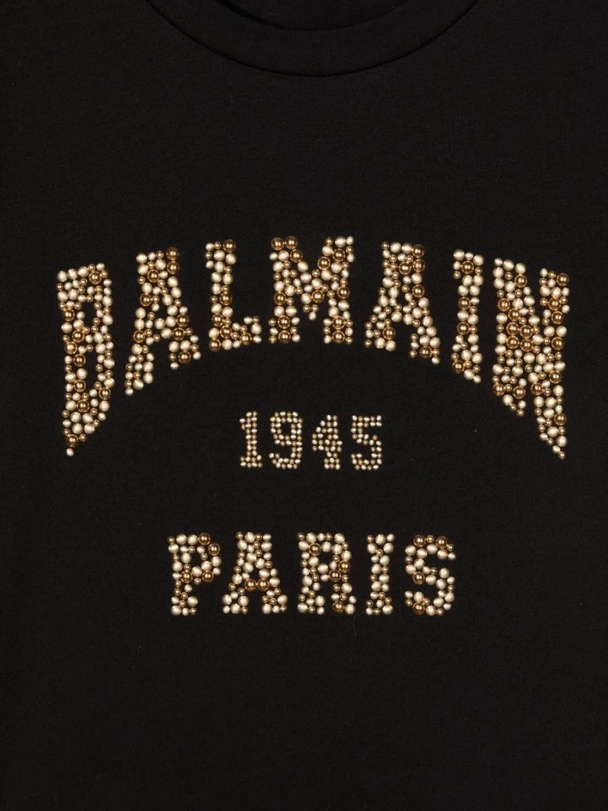 Balmain T-shirt With Logo In Black