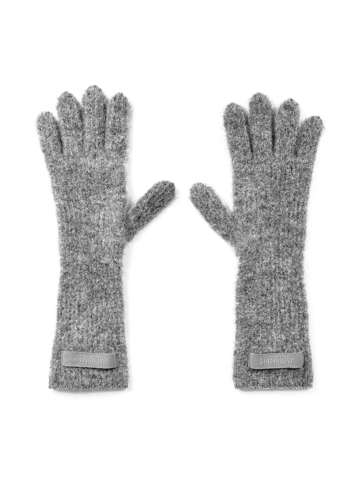 Les Gants Gros Grain Logo Gloves