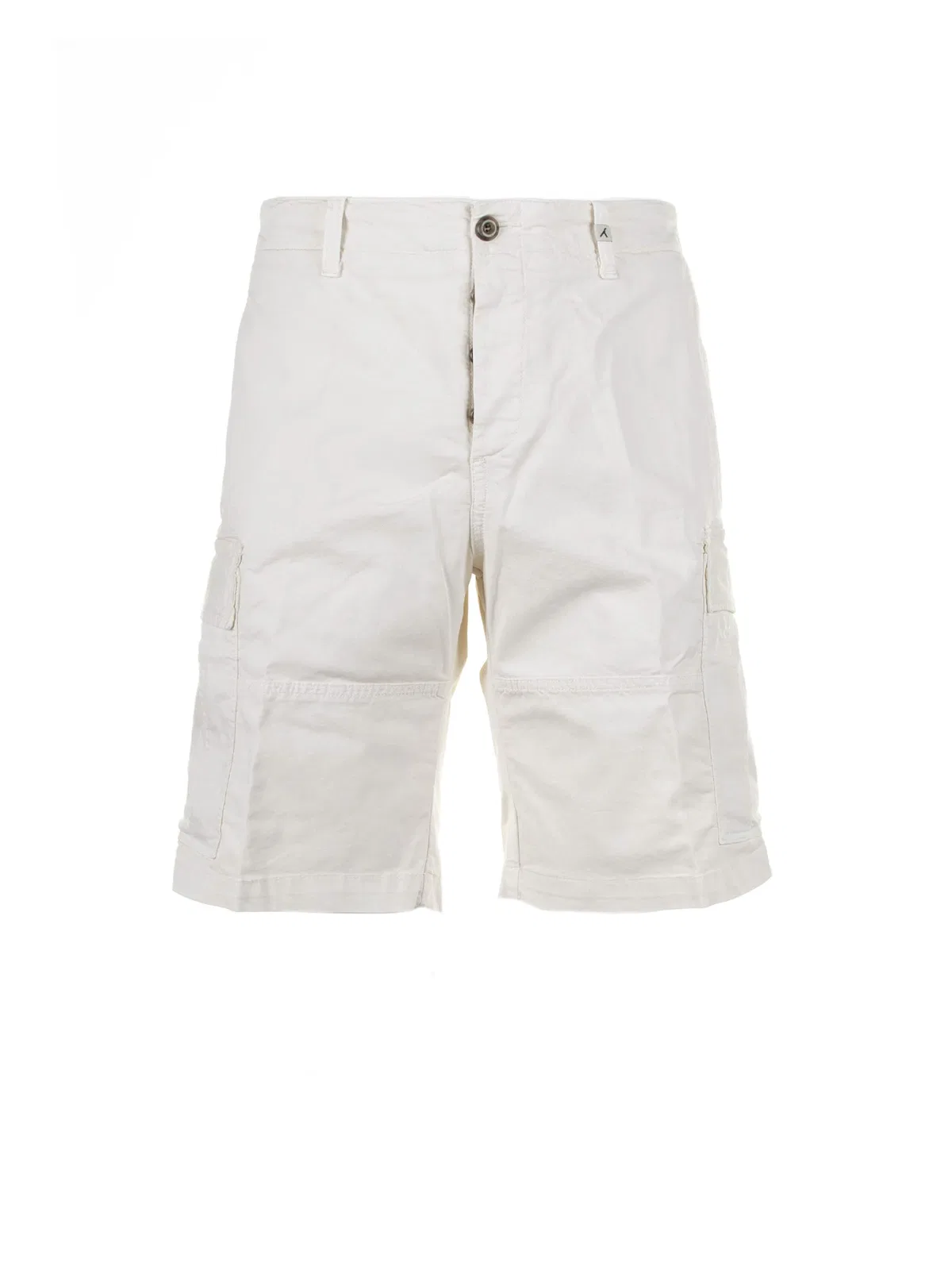 Cream Bermuda Shorts