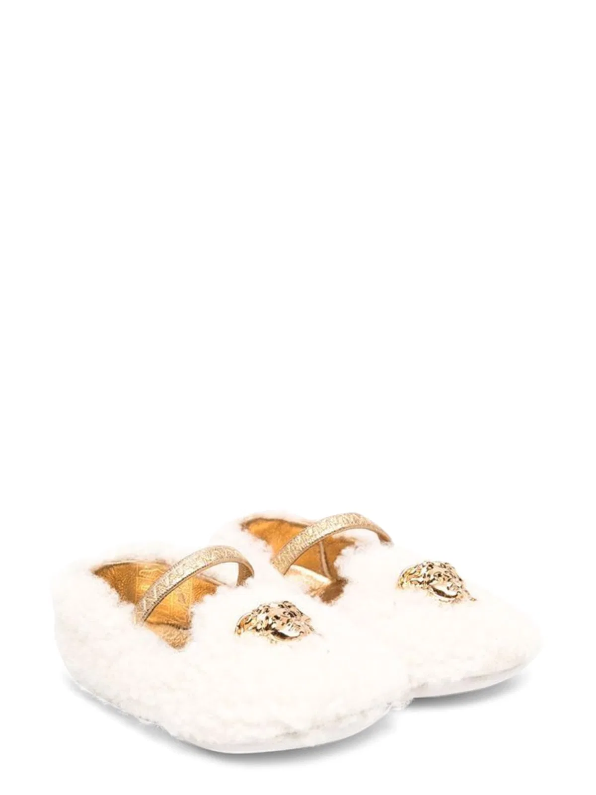 Ballerine Medusa In Shearling
