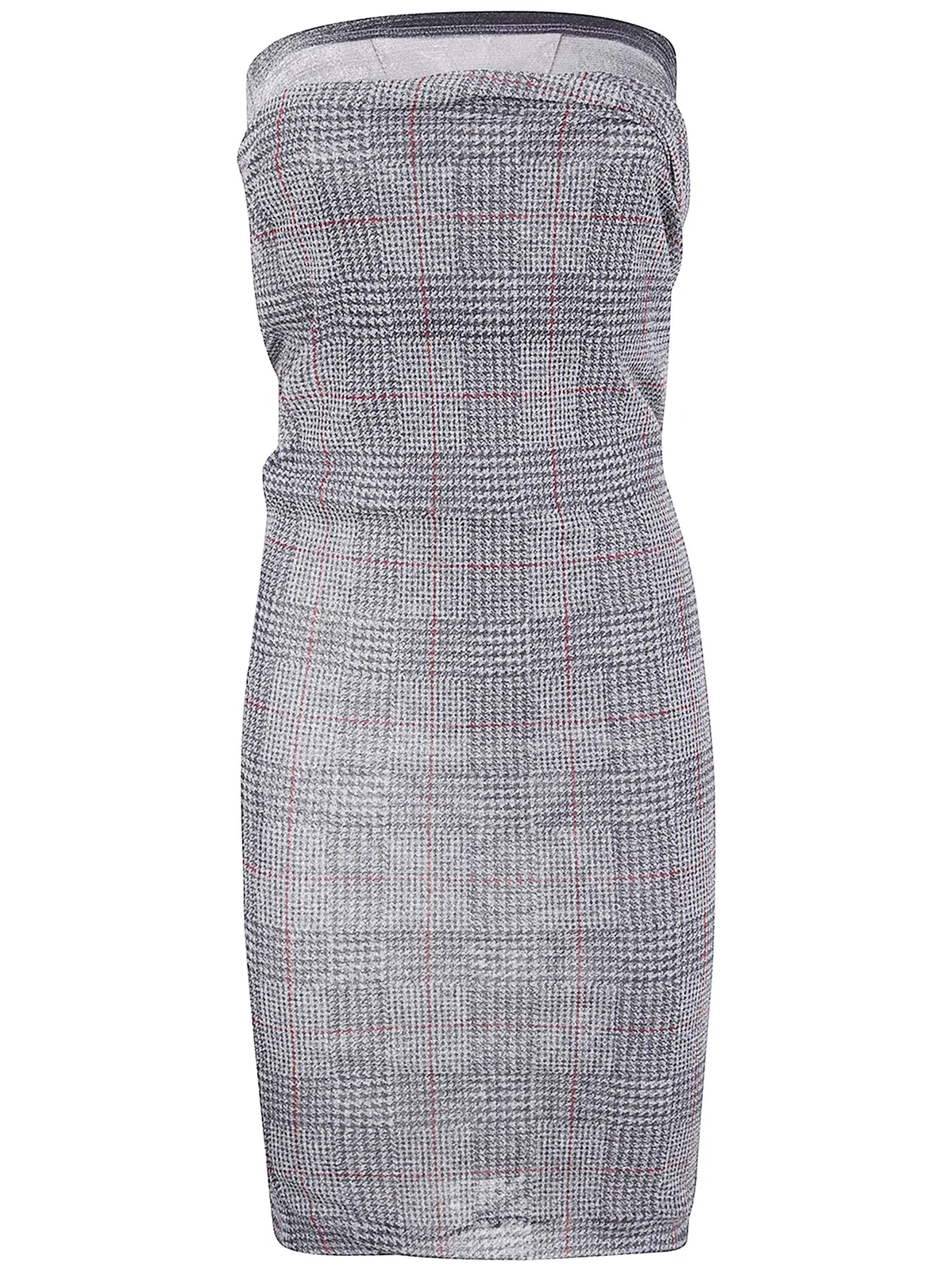 Jean Paul Gaultier Mesh Skirt Double Layer Printed "Body Shadow" And "Prince Of Wales"