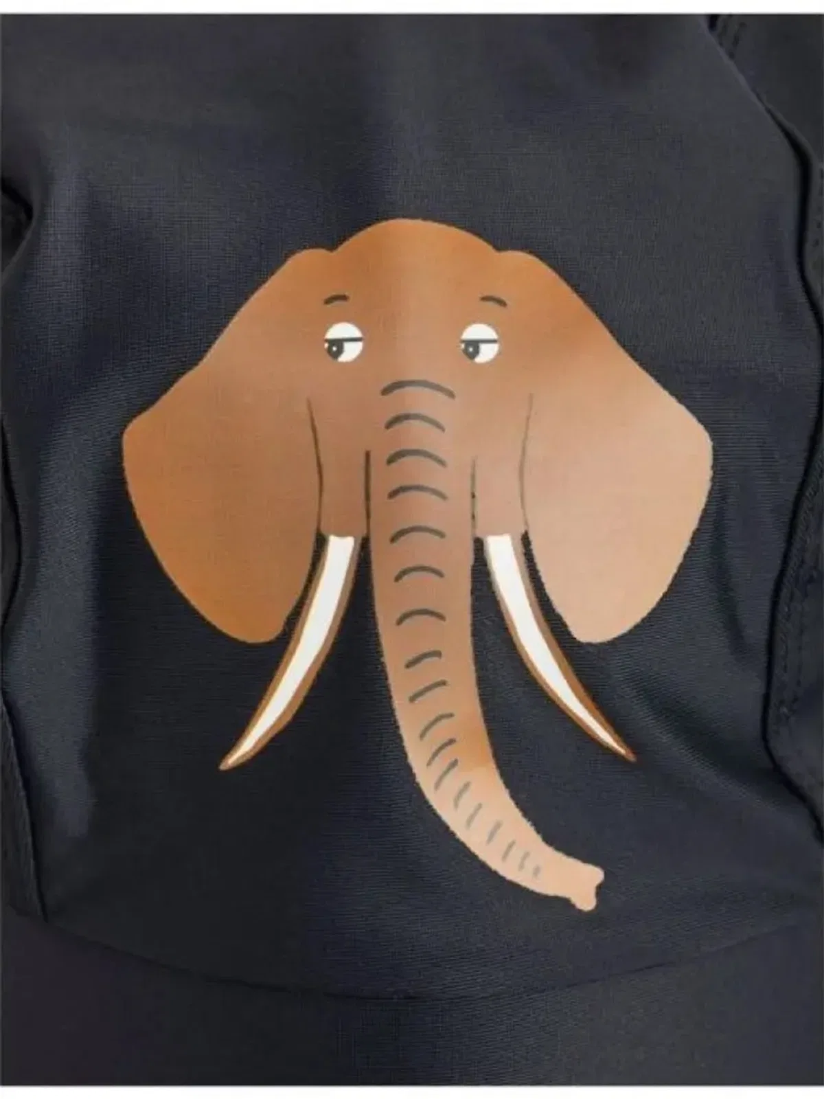 Mini Rodini "elephant" Hat In Black