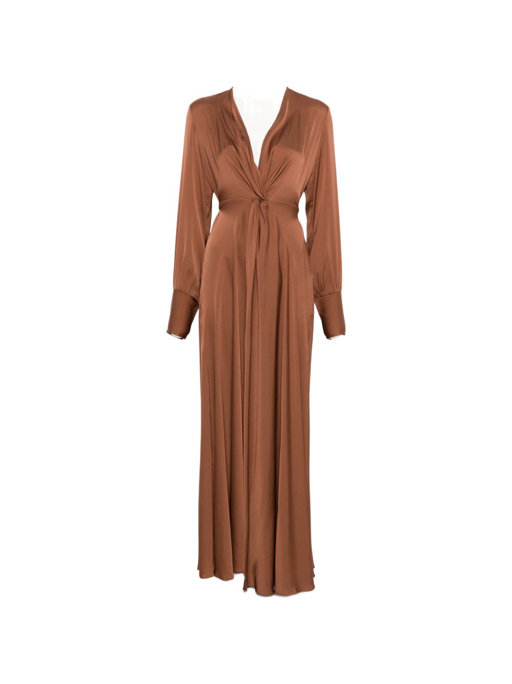 Palm Beach Silk Maxi Dress