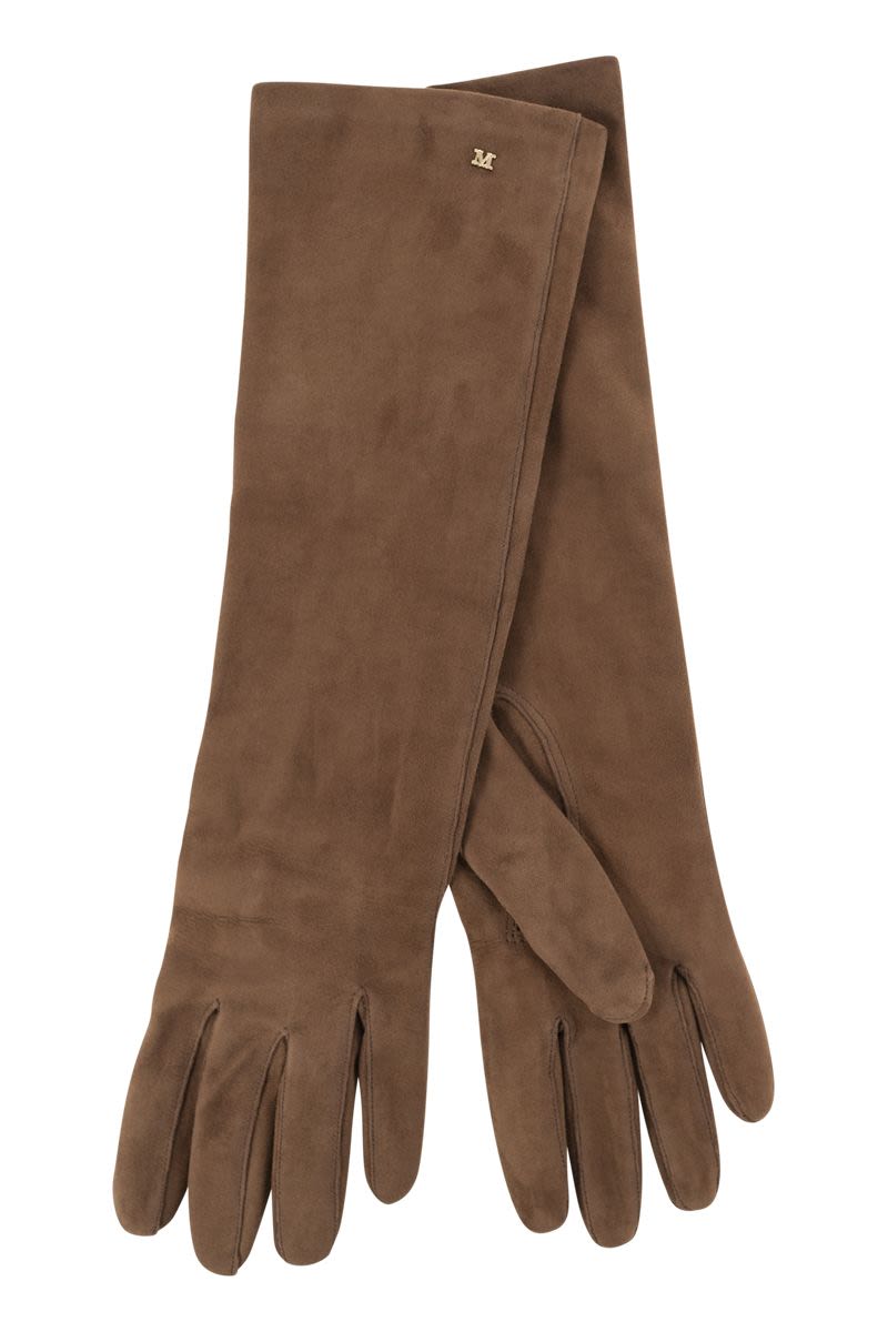 "Afideesuede" Long Gloves