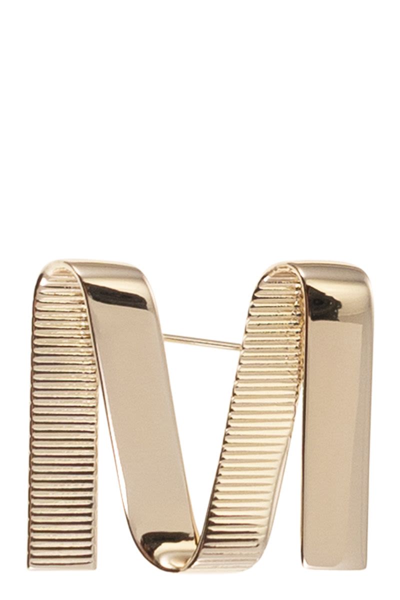 Mgrosgrainpin - Metal M Pin