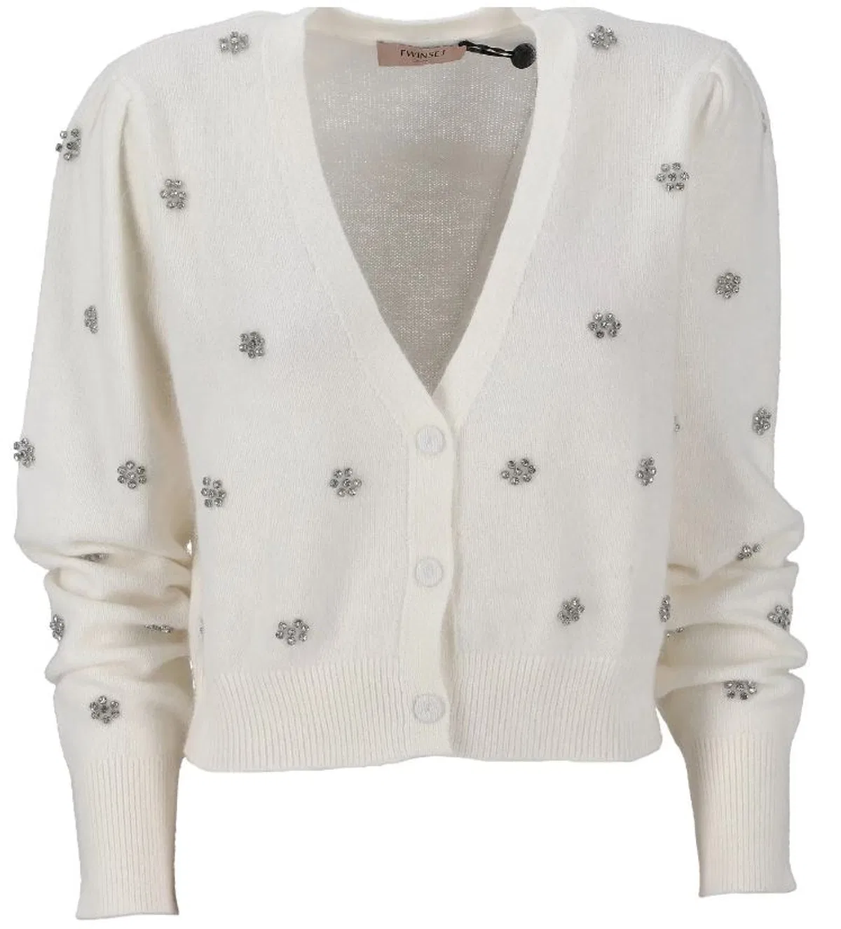 Twinset Twin-set Snow White Wool Sweater