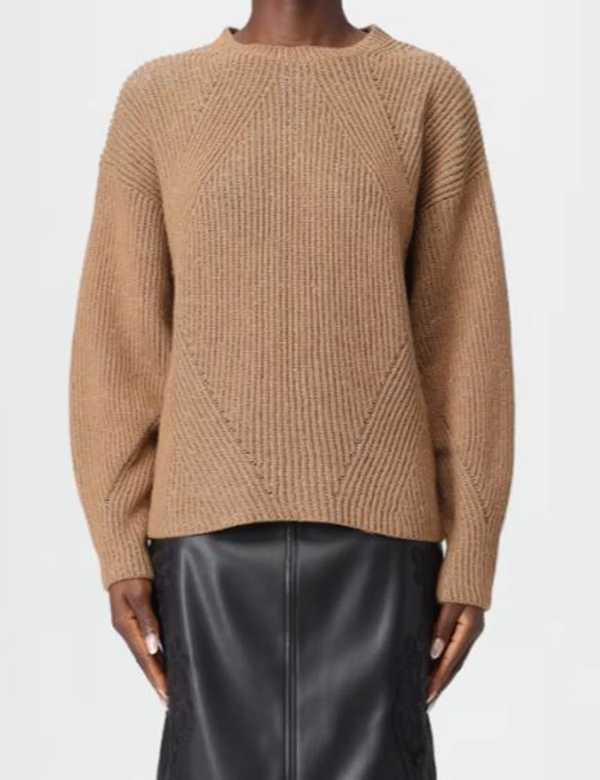 Twinset Twin-set Alpaca Grey Wool Sweater