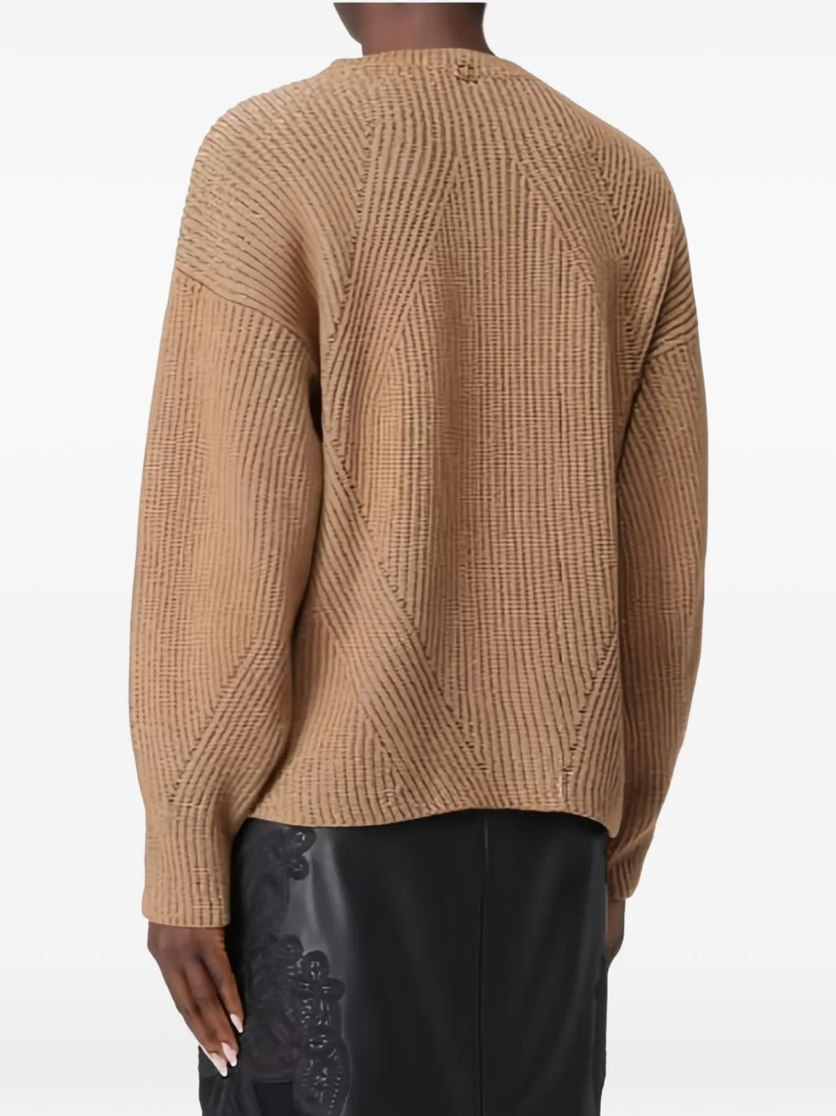 Twinset Twin-set Alpaca Grey Wool Sweater In Grey