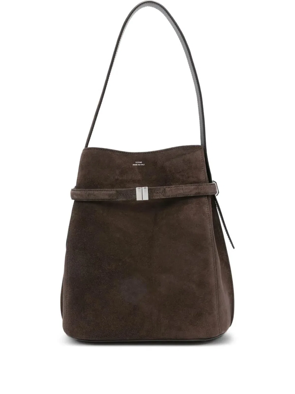 Belted Purse - - Leather - Brown