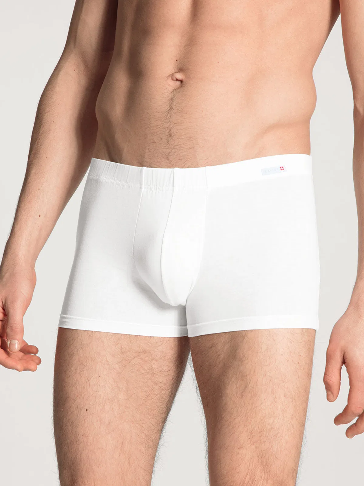 White Cotton Boxer Briefs
