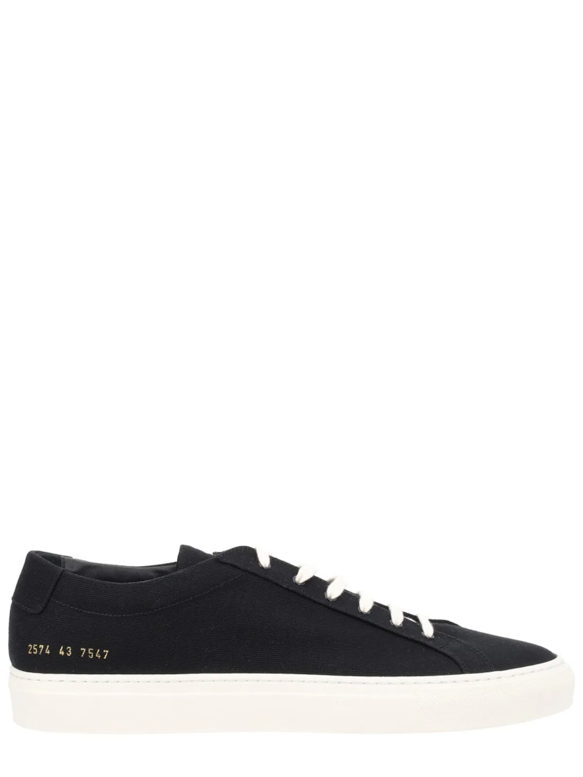 Common Projects Black Cotton Sneakers