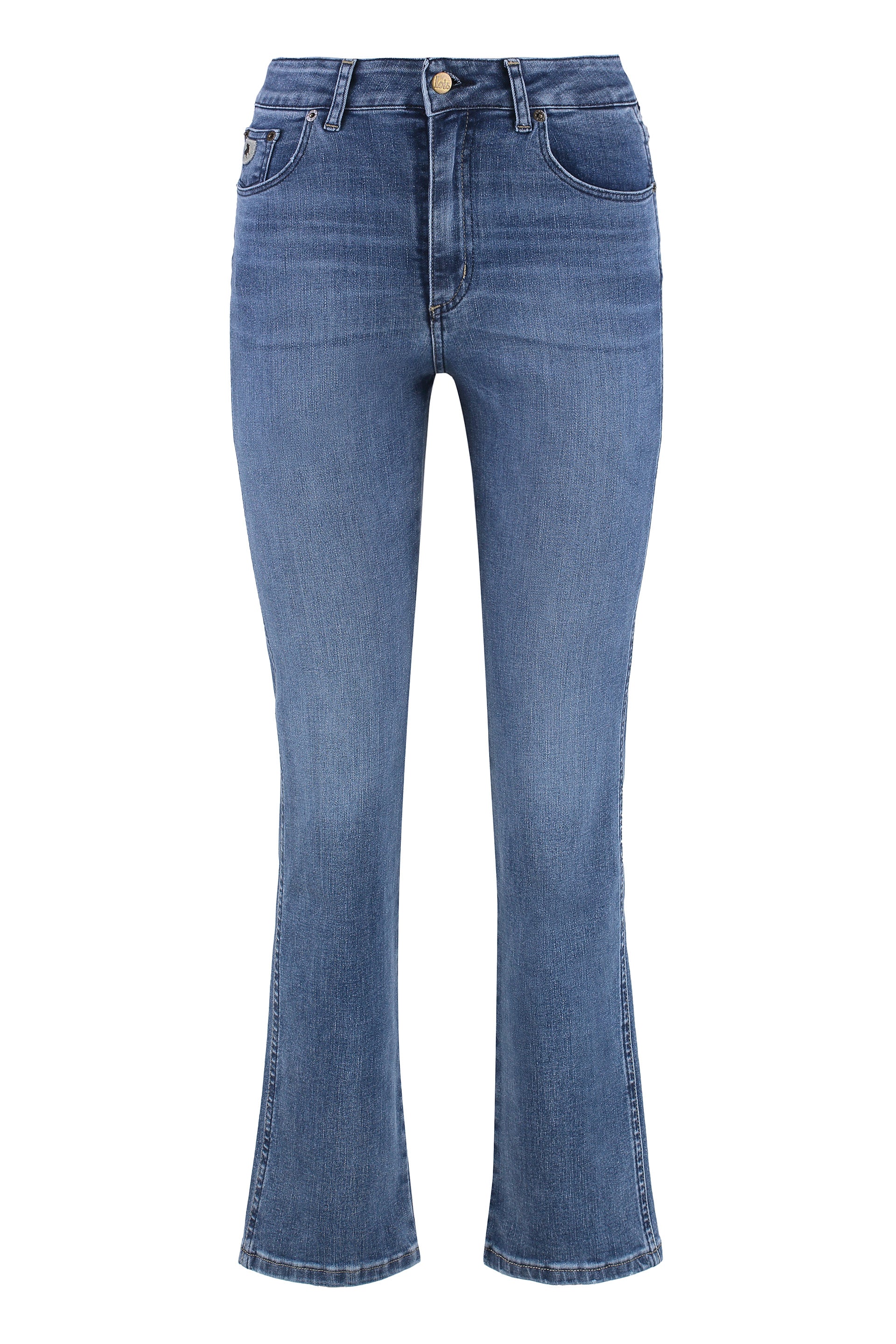 Malena 5-Pocket Straight-Leg Jeans