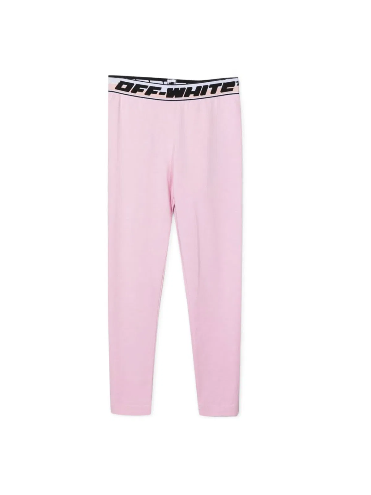 Off-white Logo Band Leggings In Pink