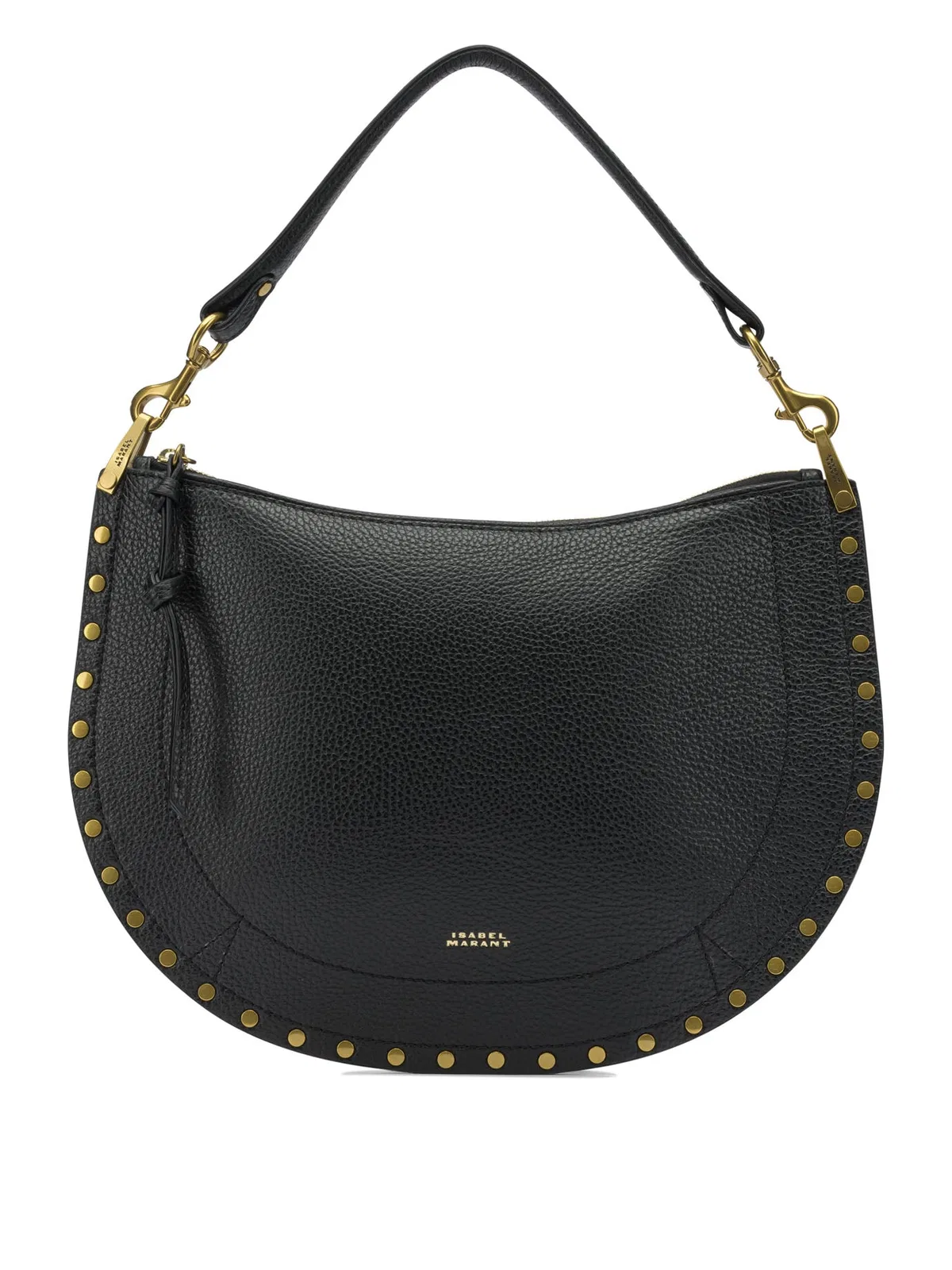 Isabel Marant "Oskan Soft Zip" Medium Shoulder Bag
