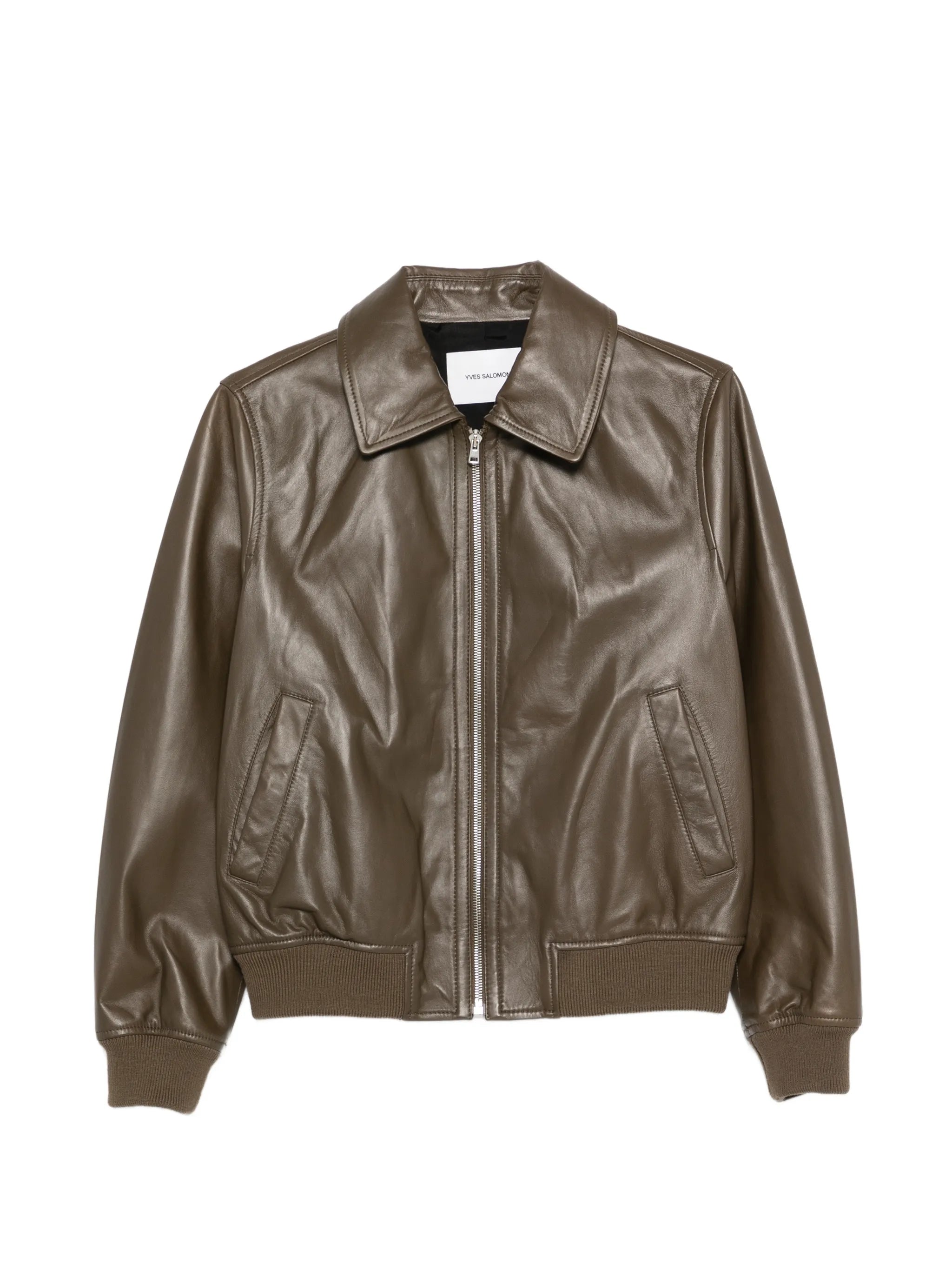 Green Lamb Acrylic Wool Jacket