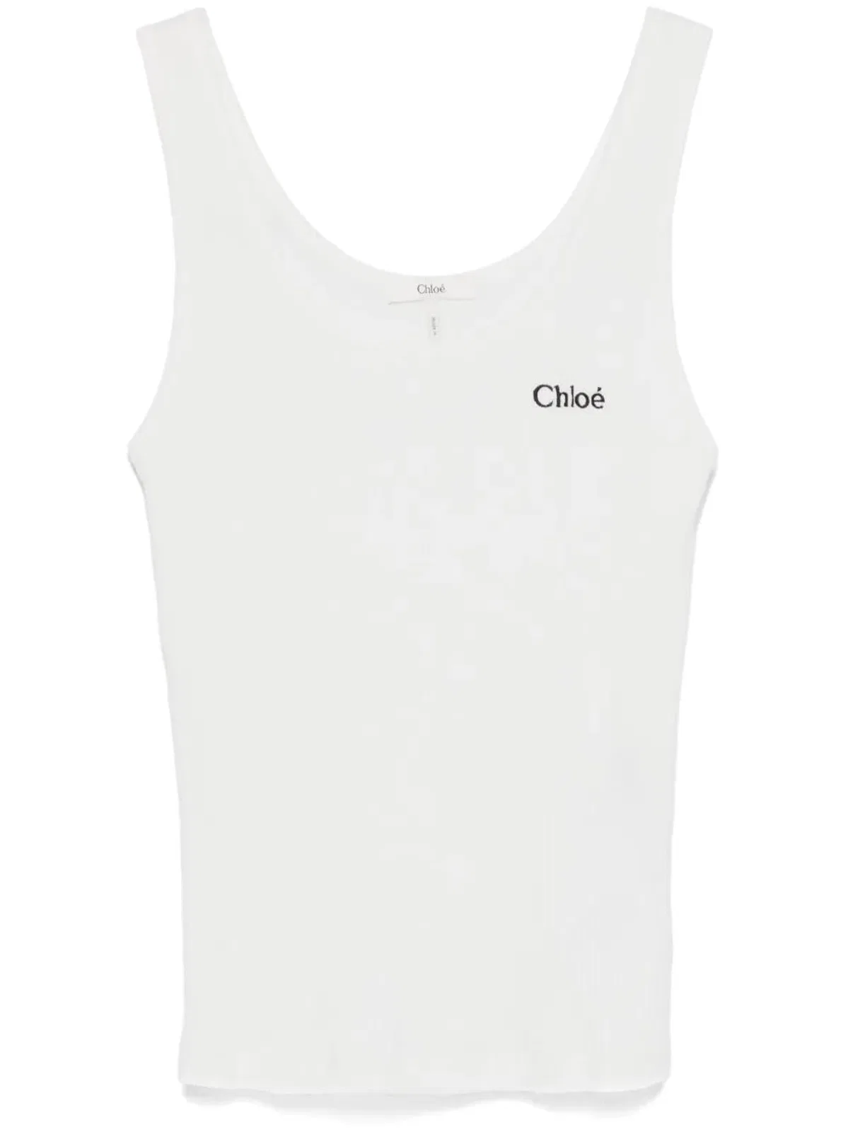 Chloé Tank Top Con Logo