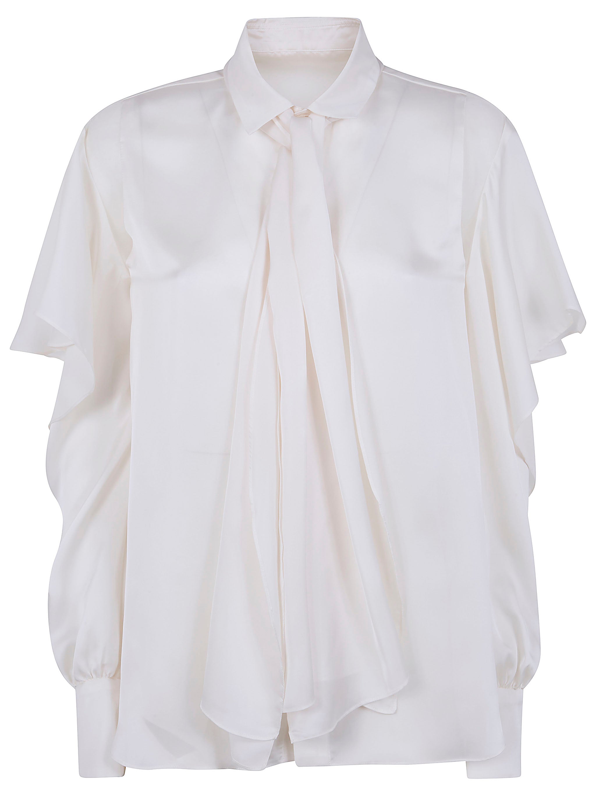 Satin Ecru Shirt