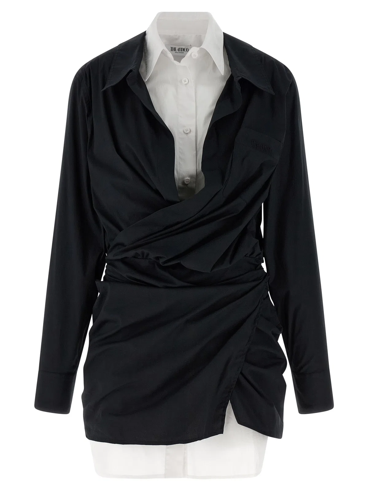 Double Layer Shirt Dress
