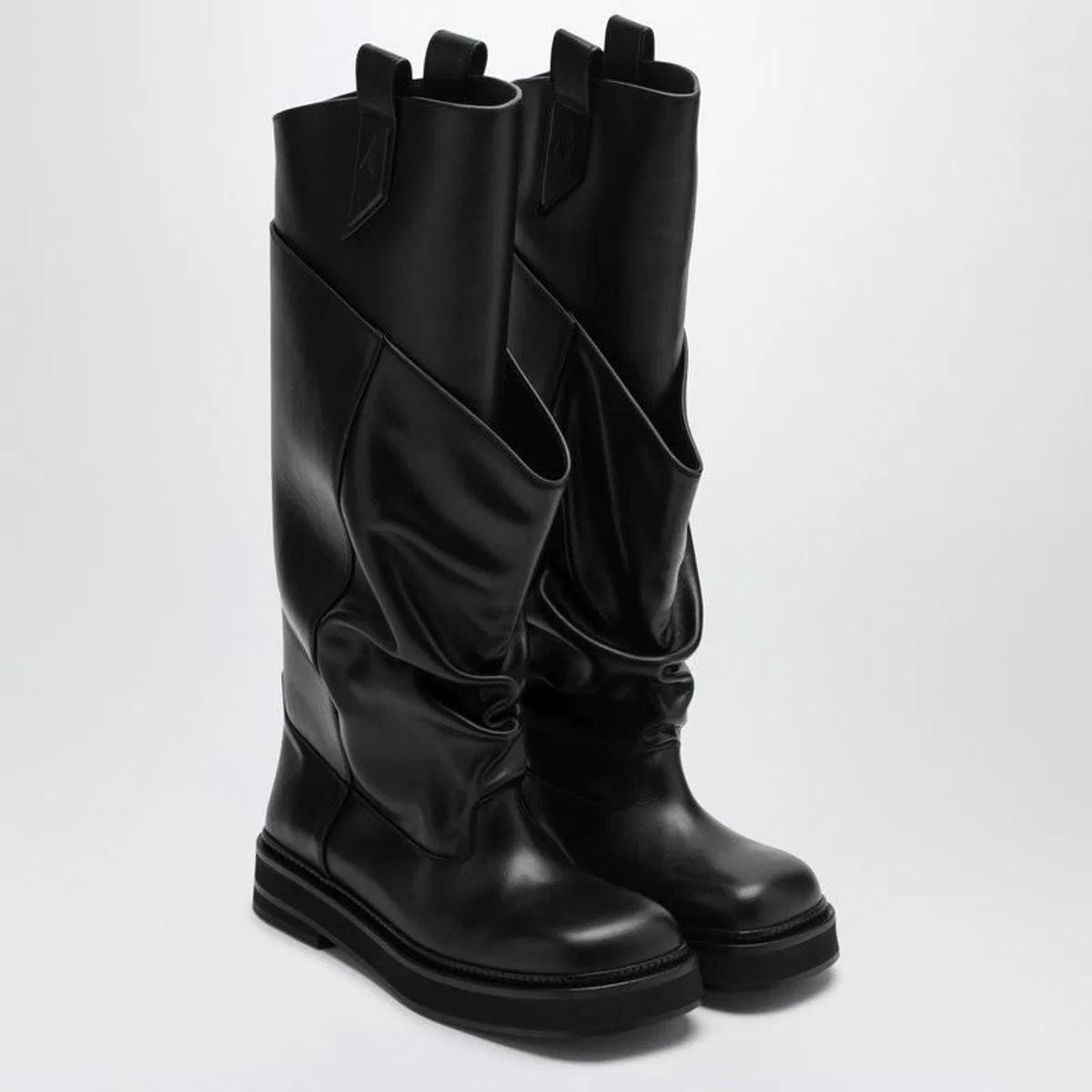 Black Leather La Passeggiata Boots