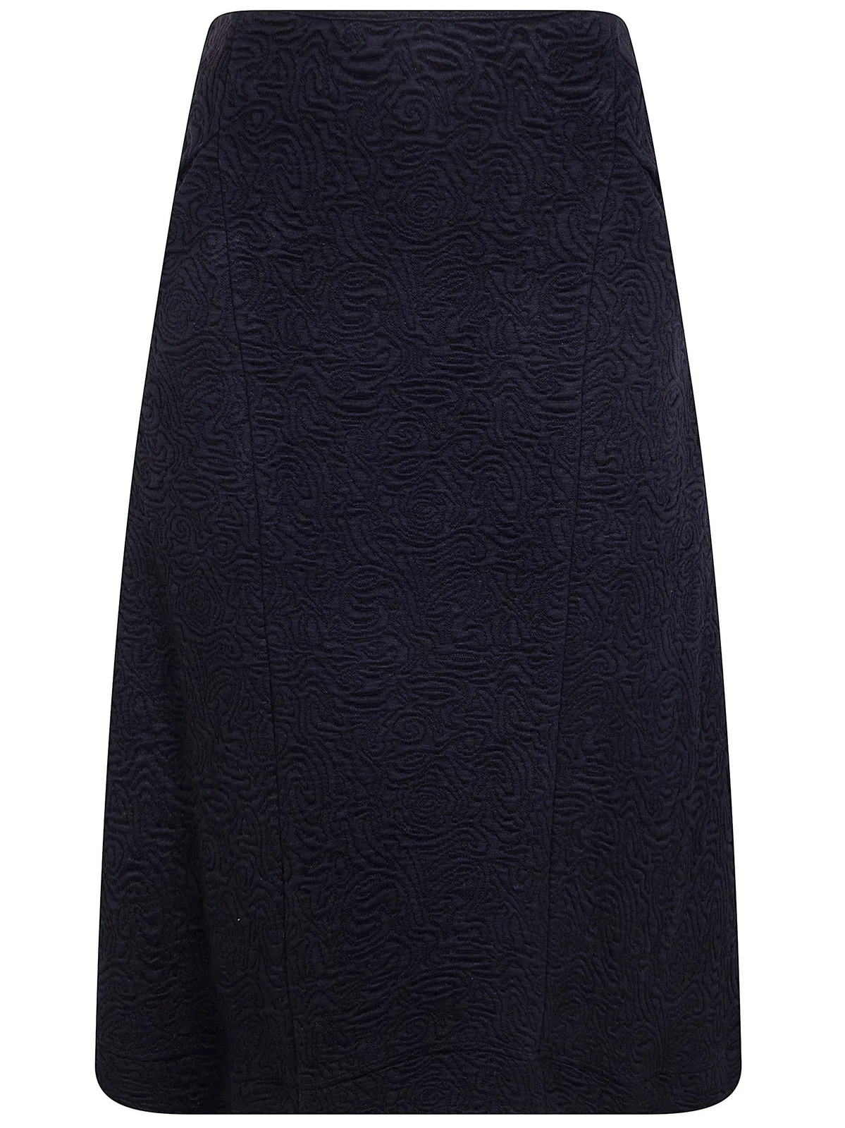 Dries Van Noten "husosy" Long Skirt In Black
