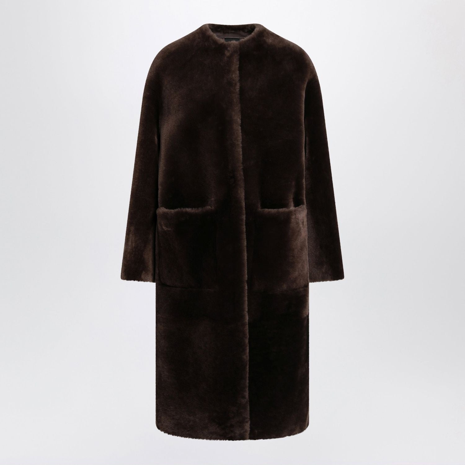 Oak Reversible Shearling Coat