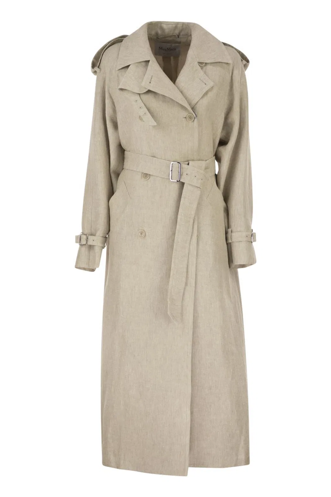 Max Mara Spedaggi Coat In Neutral