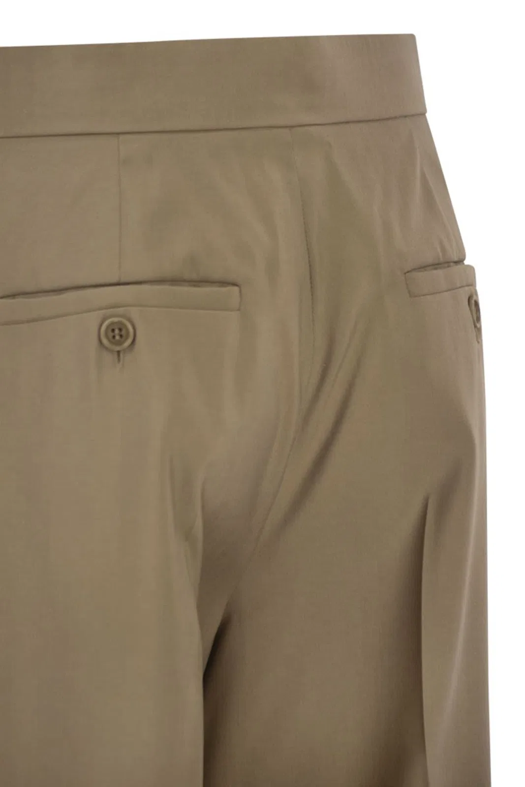 Max Mara Bronte Virgin Wool Blend Wide Leg Pants In Brown