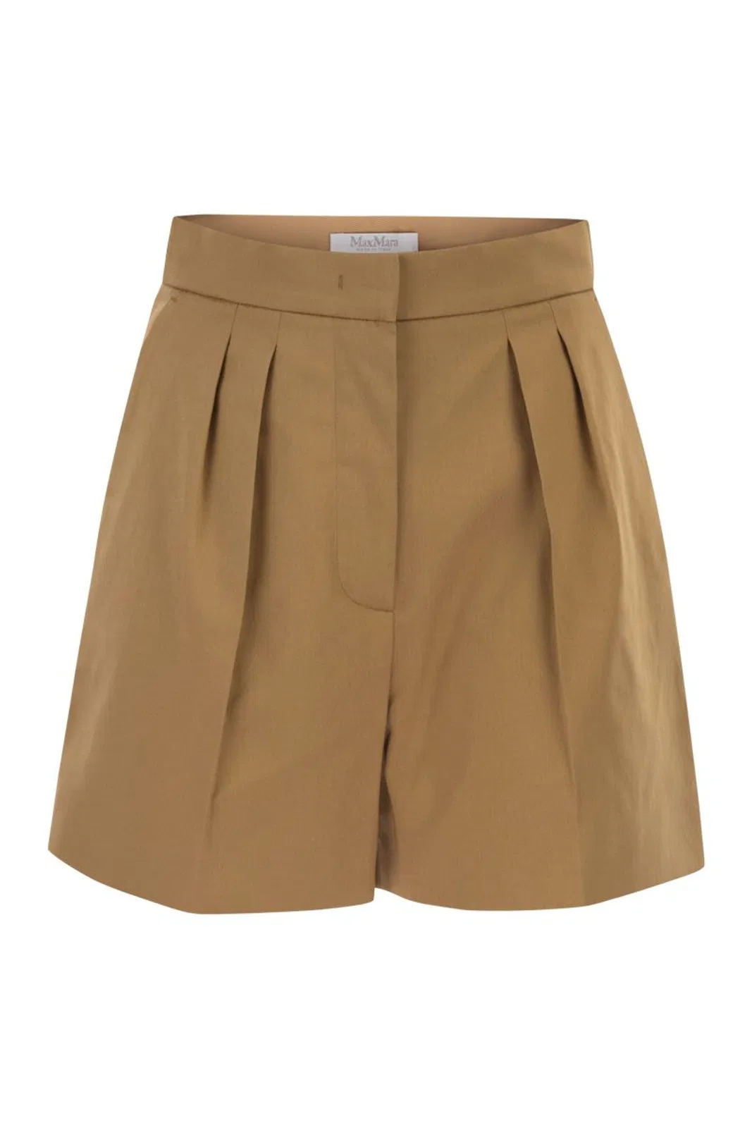 Mxmtabacco - Stretch Cotton Satin Shorts