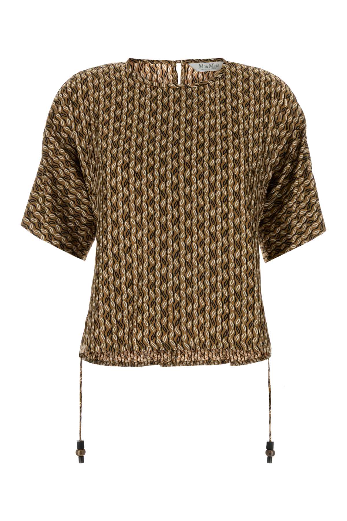 Printed Silk Nordica Blouse