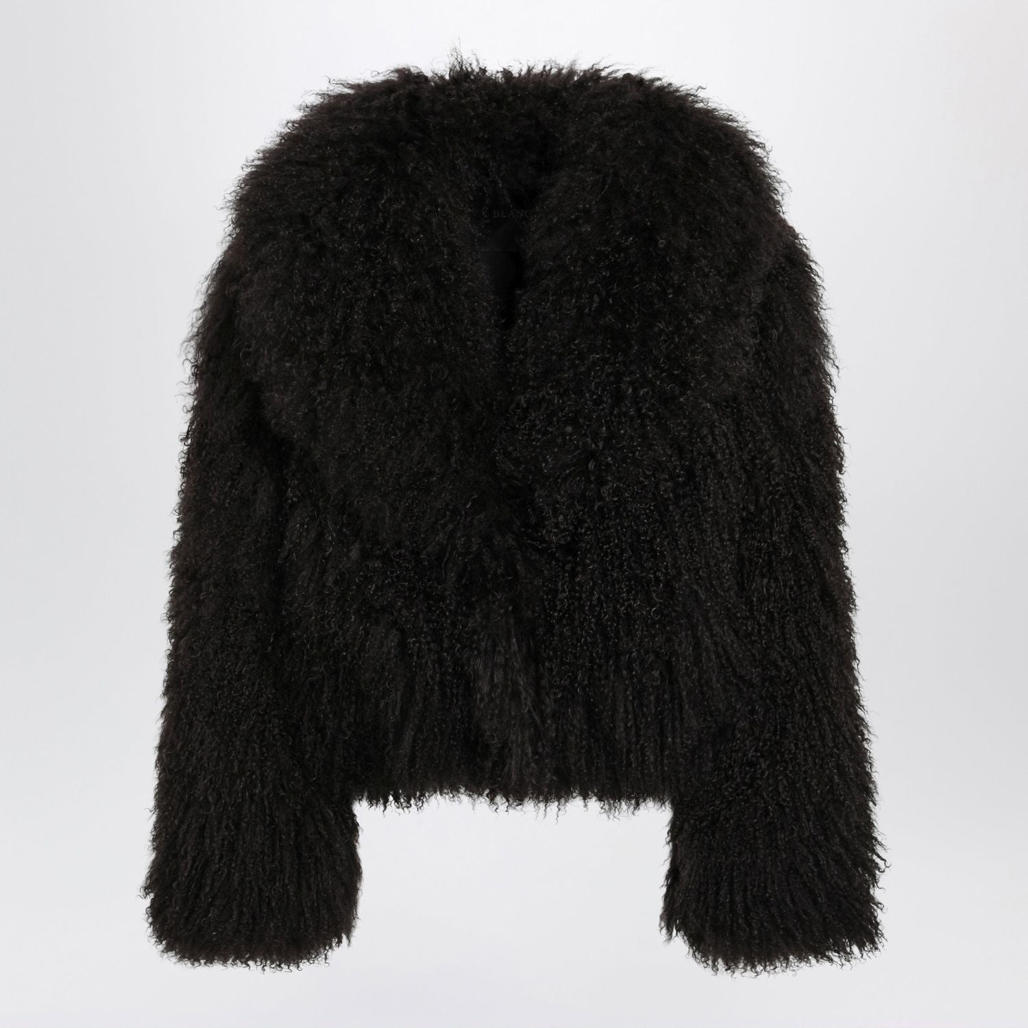 Short Chocolate Brown Fur Jacket