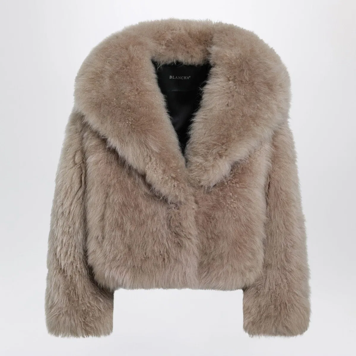 Short Caramel Fur Jacket