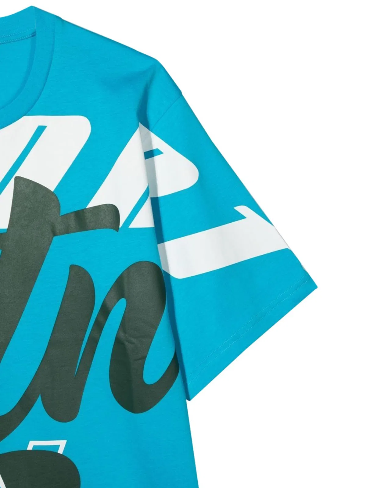 Dsquared2 Dsquared T-shirt Allover Writing In Azure