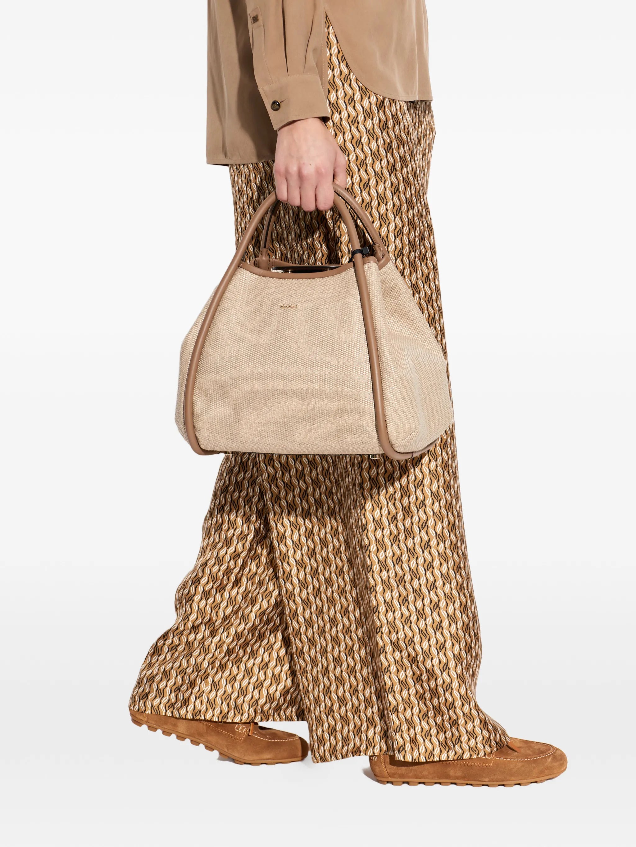 Max Mara Ice Cotton Nylon Linen Mxasummarines In Hielo